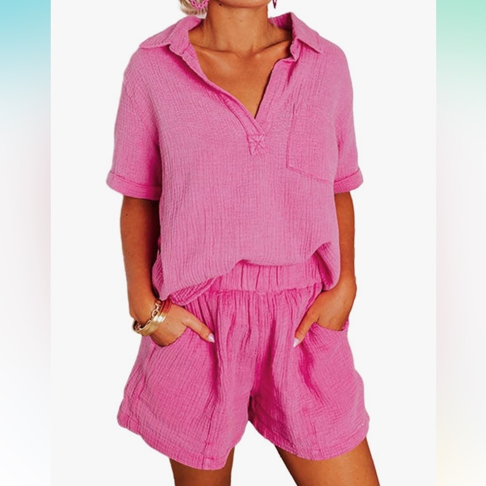 Pink Women's Casual Top